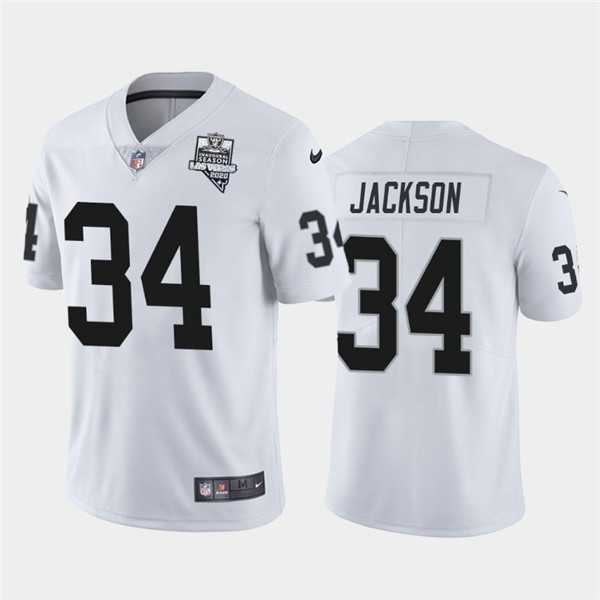 Nike Raiders 34 Bo Jackson White 2020 Inaugural Season Vapor Untouchable Limited Jersey Dzhi,We sell and wholesale Nike Raiders 34 Bo Jackson White 2020 Inaugural Season Vapor Untouchable Limited Jersey Dzhi on line form chian!